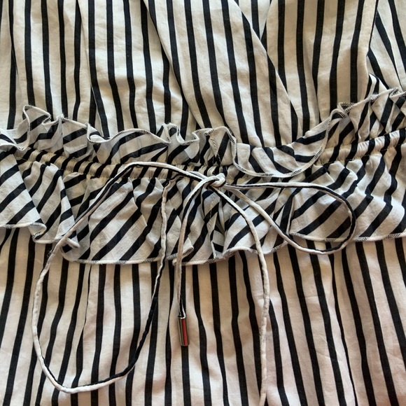 ROBERT RODRIGUEZ Mariel Stripe Midi Dress - Picture 9 of 12